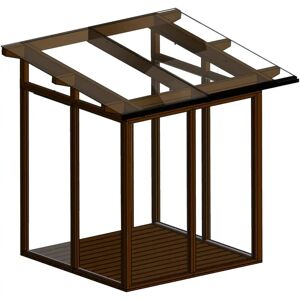 Tammisto lasikuisti TER28, 2x3 m seinään asennettava Tammisto lasikuisti TER28, 2x3 m seinään asennettava