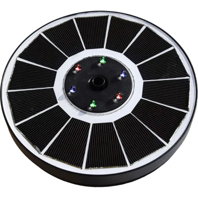 Heissner aurinkokennopumppu 150 l/h led-valolla Heissner aurinkokennopumppu 150 l/h led-valolla