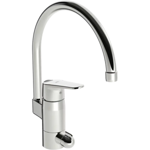 Oras keittiöhana Vega 1839FG pesukoneventtiilillä korkea kromi Oras keittiöhana Vega 1839FG pesukoneventtiilillä korkea kromi