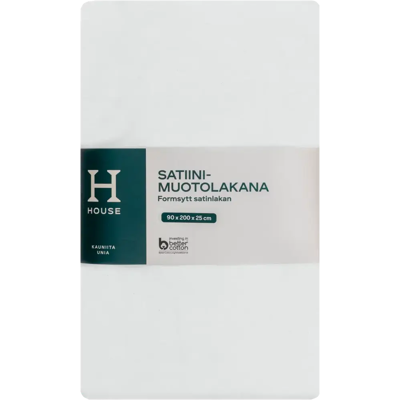 House Valkoinen Fitted Sheet - Vuodevaatteet House Valkoinen Fitted Sheet - Vuodevaatteet