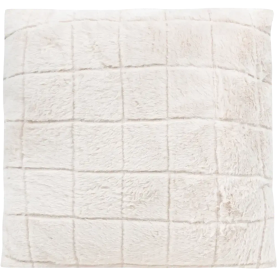 House sisustustyyny Check fur 45x45 cm beige House sisustustyyny Check fur 45x45 cm beige