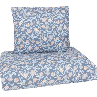 House satiinipussilakanasetti Ofelia 150 x 210 + 55 x 65 cm sininen House satiinipussilakanasetti Ofelia 150 x 210 + 55 x 65 cm sininen