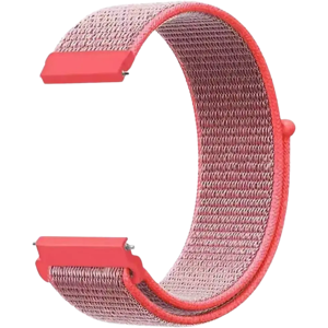 Wave Nailonranneke, 22mm kelloille, Pinkki Wave Nailonranneke, 22mm kelloille, Pinkki