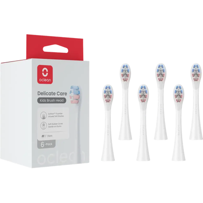 Oclean X Kids harjaspää valkoinen 6 kpl C04000390 Oclean X Kids harjaspää valkoinen 6 kpl C04000390