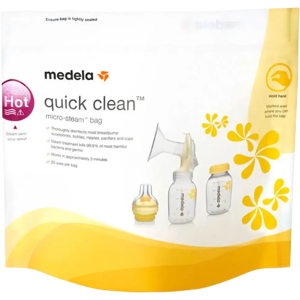 Medela QuickClean sterilointipussit miktoaaltouuniin Medela QuickClean sterilointipussit miktoaaltouuniin