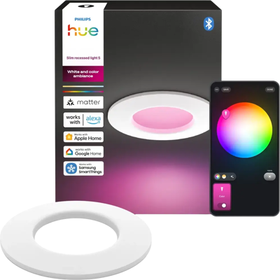 Philips Hue alasvalo 90mm valkoinen Philips Hue alasvalo 90mm valkoinen