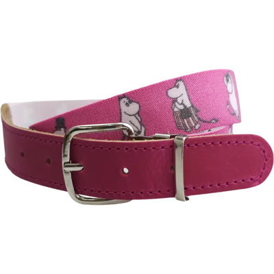Veniz lasten joustava vyö fuksia Muumi 25mm Veniz lasten joustava vyö fuksia Muumi 25mm