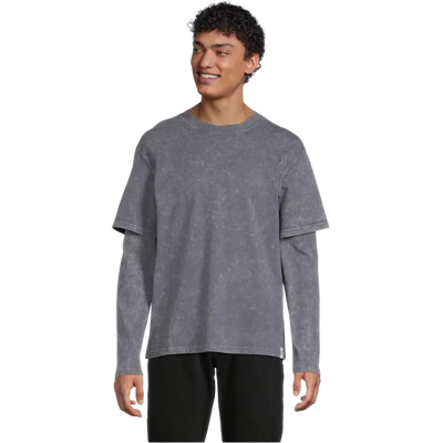 WKLY. miesten trikoopaita double-layer 195W482502 WKLY. miesten trikoopaita double-layer 195W482502