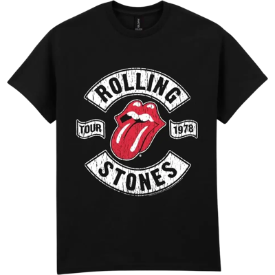 Miesten Rolling Stones T-paita TRS250 Miesten Rolling Stones T-paita TRS250