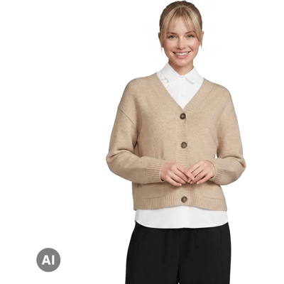 House naisten neuletakki Fluffy-C House naisten neuletakki Fluffy-C