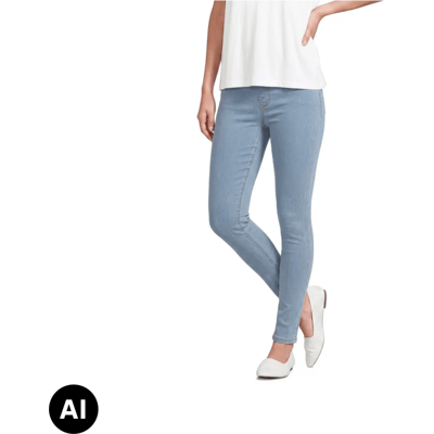House naisten denimjeggingsit Jeggings House naisten denimjeggingsit Jeggings
