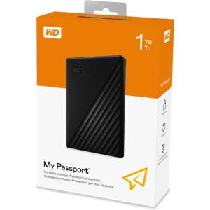 Western Digital WD My Passport ulkoinen kiintolevy 1TB HDD USB3.0 USB2.0 Western Digital WD My Passport ulkoinen kiintolevy 1TB HDD USB3.0 USB2.0