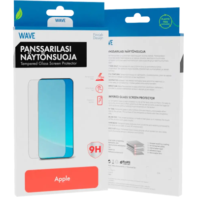Wave iPhone 16 Pro Näytönsuojus - 3 Vaihtoehtoja Wave iPhone 16 Pro Näytönsuojus - 3 Vaihtoehtoja