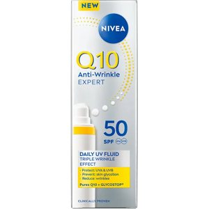 NIVEA 40ml Q10 Anti-Wrinkle Expert Daily UV Fluid SK50 -päivävoide NIVEA 40ml Q10 Anti-Wrinkle Expert Daily UV Fluid SK50 -päivävoide