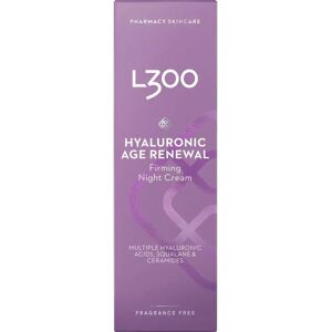 L300 Hyaluronic Age Renewal Night Cream yövoide 50ml L300 Hyaluronic Age Renewal Night Cream yövoide 50ml
