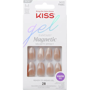 KISS Magnettiset geelikynnet - Keskipitkä, Ovaalimainen, Velvetsurface - Keinotekoiset kynnet KISS Magnettiset geelikynnet - Keskipitkä, Ovaalimainen, Velvetsurface - Keinotekoiset kynnet