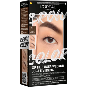 L'Oréal Paris Brow Color Kit 3.0 Dark Brunette kulmaväri 30ml L'Oréal Paris Brow Color Kit 3.0 Dark Brunette kulmaväri 30ml