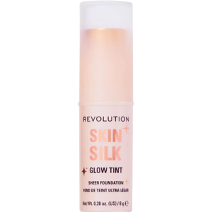 Makeup Revolution Revolution skin silk glow tint sheer päivävoidepuikko 8g neutral cool Makeup Revolution Revolution skin silk glow tint sheer päivävoidepuikko 8g neutral cool