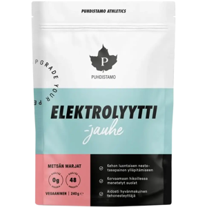 Puhdistamo Elektrolyyttijauhe Metsän marjat - Elektrolyyttijauhe Puhdistamo Elektrolyyttijauhe Metsän marjat - Elektrolyyttijauhe