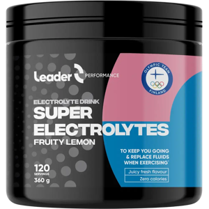 Leader Vegaaninen Sitruuna Elektrolyyttijauhe - Urheilu Kastelu Leader Vegaaninen Sitruuna Elektrolyyttijauhe - Urheilu Kastelu