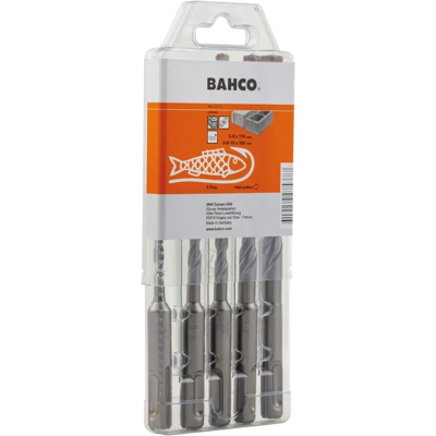 Bahco poranteräsarja sds + 5-osaa 4652-set-5 Bahco poranteräsarja sds + 5-osaa 4652-set-5