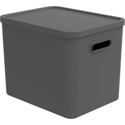 Rotho säilytyslaatikko Albula Multibox 27 l C4 harmaa Rotho säilytyslaatikko Albula Multibox 27 l C4 harmaa