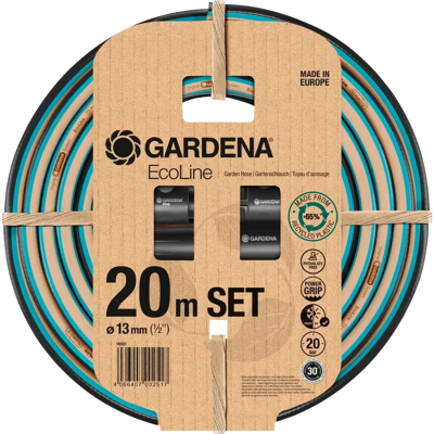 Gardena puutarhaletku Ecoline 1/2", 20 m liittimillä Gardena puutarhaletku Ecoline 1/2", 20 m liittimillä