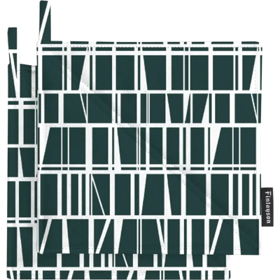 Finlayson patalappu 2kpl Coronna 22x22 t.vihreä Finlayson patalappu 2kpl Coronna 22x22 t.vihreä