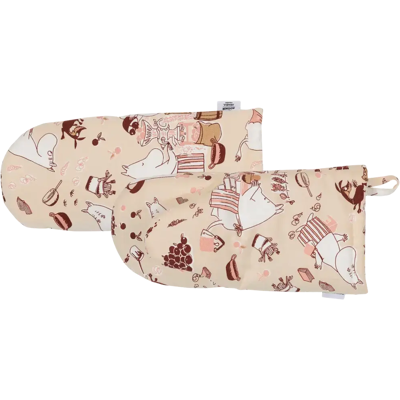 Moomin Arabia Muumi uunikinnas 15x34cm Siivouspuuhissa Moomin Arabia Muumi uunikinnas 15x34cm Siivouspuuhissa