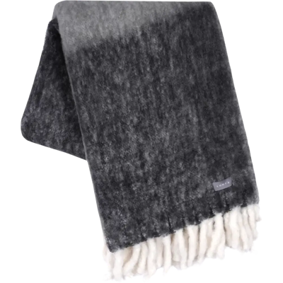 Luhta Home Ulappa torkkupeitto 130x170 asfaltti Luhta Home Ulappa torkkupeitto 130x170 asfaltti