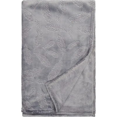 House huopa Feather 130 x 170 cm tumman harmaa House huopa Feather 130 x 170 cm tumman harmaa