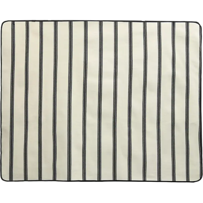 Åhléns Home picnickhuopa Stripe 120x150cm white/blac Åhléns Home picnickhuopa Stripe 120x150cm white/blac