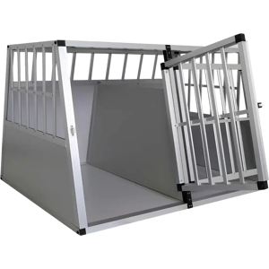 Trekker koiran kuljetushäkki XXL 104x90,5x69,5 cm alumiini Trekker koiran kuljetushäkki XXL 104x90,5x69,5 cm alumiini