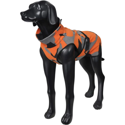 Icepeak Pet Warmer fleecetakki XL oranssi/musta Icepeak Pet Warmer fleecetakki XL oranssi/musta