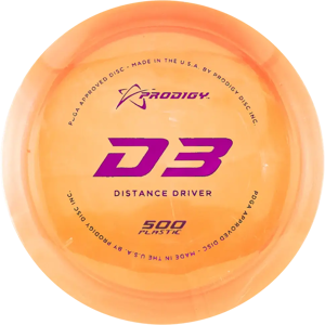 Prodigy Disc Pituusdraiveri D3 500 Oranssi Prodigy Disc Pituusdraiveri D3 500 Oranssi
