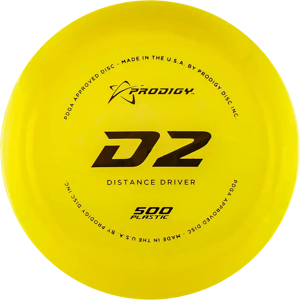 Prodigy Disc Pituusdraiveri D2 500 Keltainen Prodigy Disc Pituusdraiveri D2 500 Keltainen