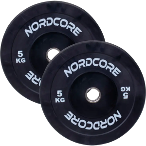 Nordcore levypainot Bumper (5-25kg), pari - 5 kg Nordcore levypainot Bumper (5-25kg), pari - 5 kg