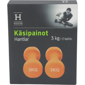 House käsipainot neopreeni 2 x 3kg House käsipainot neopreeni 2 x 3kg