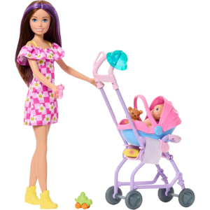 Barbie Skipper Babysitting stroller -leikkisetti Barbie Skipper Babysitting stroller -leikkisetti