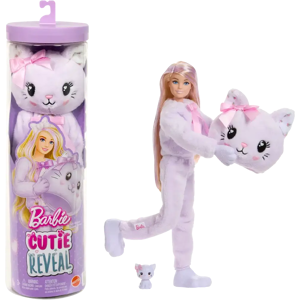 Barbie Cutie Reveal Sweet Bows lila kissa Barbie Cutie Reveal Sweet Bows lila kissa