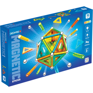 Geomag Gems Magneettirakennussetti 70 osaa Geomag Gems Magneettirakennussetti 70 osaa