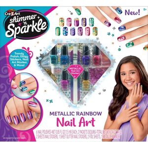 Shimmer N Sparkle Metallic Rainbow Kynsitaidesetti Shimmer N Sparkle Metallic Rainbow Kynsitaidesetti