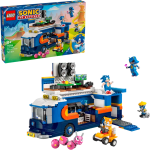 Lego Sonic 77006 Sonic-tiimin liikkuva komentokeskus Lego Sonic 77006 Sonic-tiimin liikkuva komentokeskus