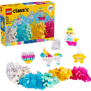 Lego Classic 11040 Läpinäkyvien palikoiden taikalaatikko Lego Classic 11040 Läpinäkyvien palikoiden taikalaatikko