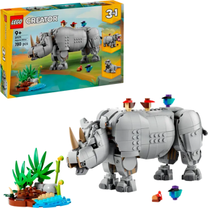 Lego Creator 31171 Villieläimet: Mahtava sarvikuono ja linnut Lego Creator 31171 Villieläimet: Mahtava sarvikuono ja linnut