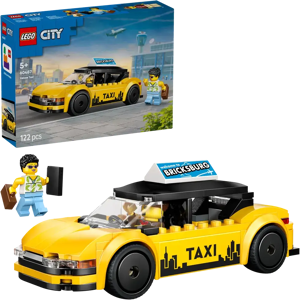 Lego City Great Vehicles 60487 Keltainen taksi Lego City Great Vehicles 60487 Keltainen taksi
