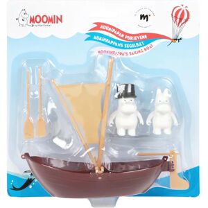 Moomin Muumipapan purjevene ja 2 hahmoa Moomin Muumipapan purjevene ja 2 hahmoa