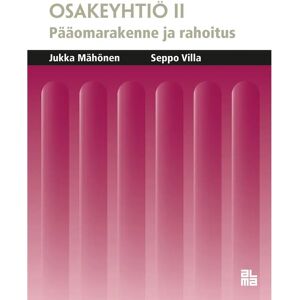 Prisma Mähönen, Osakeyhtiö II - Pääomarakenne ja rahoitus Prisma Mähönen, Osakeyhtiö II - Pääomarakenne ja rahoitus