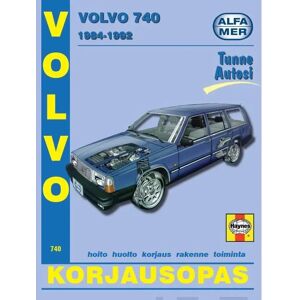 Alfamer Mauno, Volvo 740 bensiini ja dieselmoottorit 1984-1992 - korjausopas Alfamer Mauno, Volvo 740 bensiini ja dieselmoottorit 1984-1992 - korjausopas