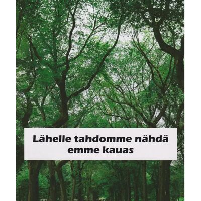 Vox Junnila-Koskinen Pirjo, Lähelle tahdomme nähdä emme kauas - Runoja Vox Junnila-Koskinen Pirjo, Lähelle tahdomme nähdä emme kauas - Runoja